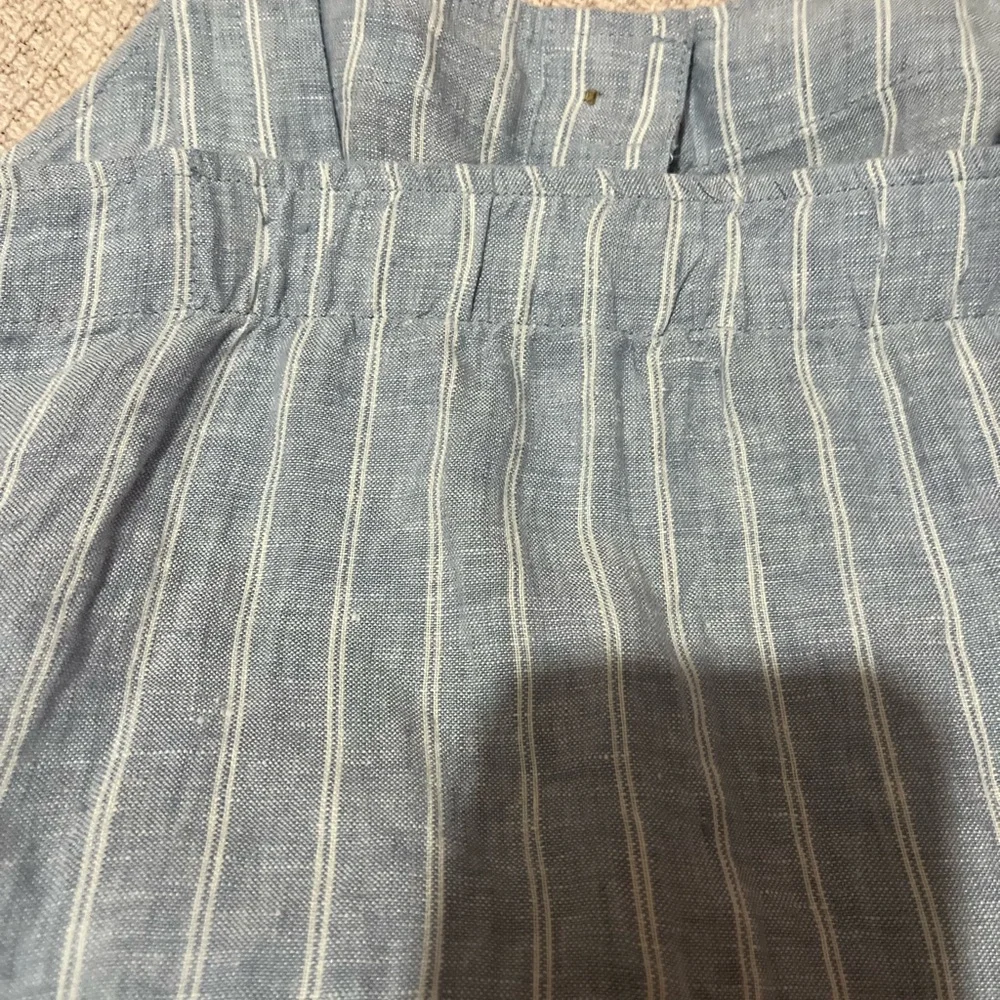 Everlane Jumpsuit Women’s Size 2 The Picnic Linen Summer Coastal 100% linen